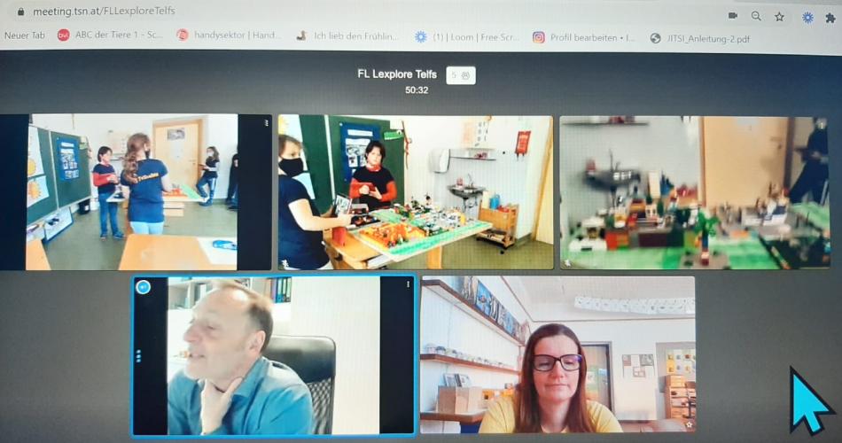 Screenshot Videokonferenz Wettbewerb