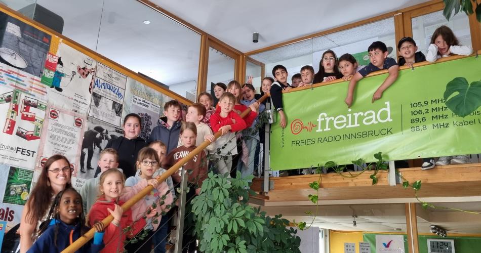 Gruppenfoto im Freirad Studio