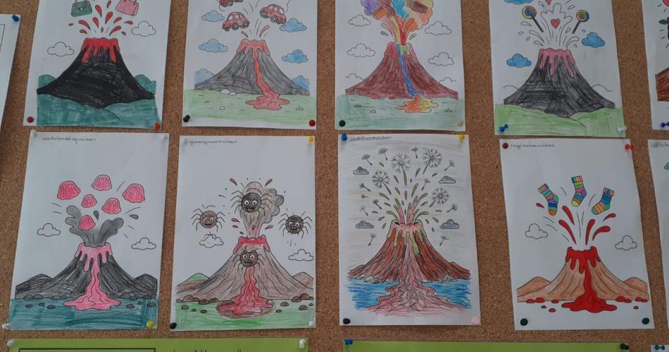 Zeichnungen der Kinder