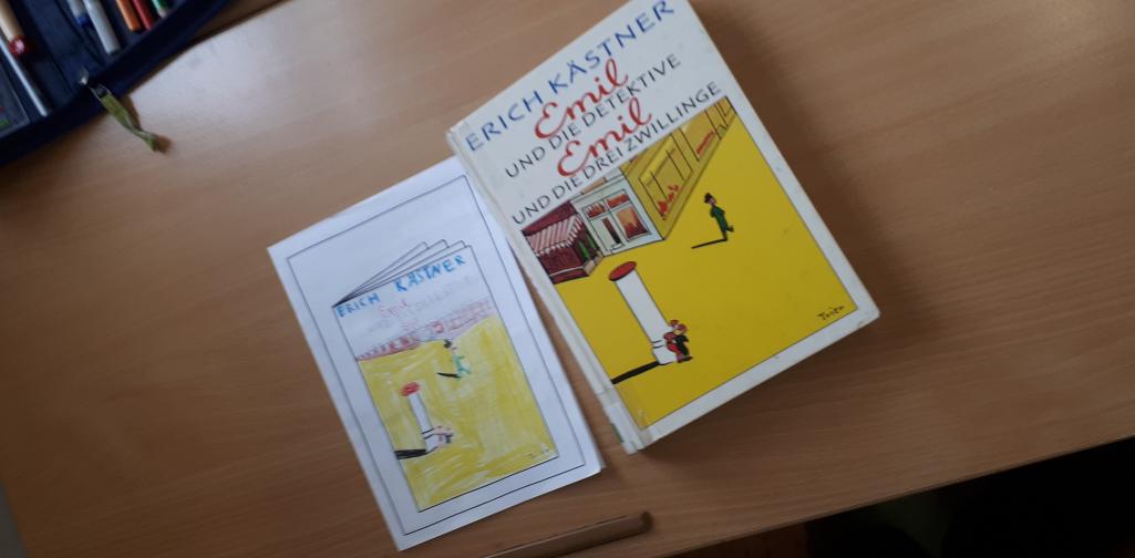 Emil und die Detektive Buchgestaltung