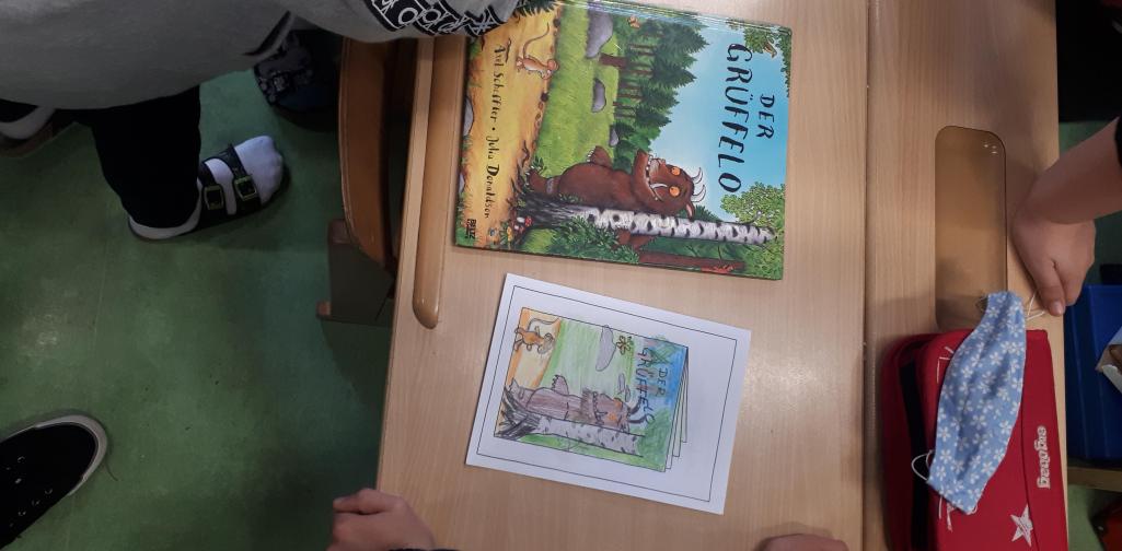 Der Grüffelo Buchgestaltung