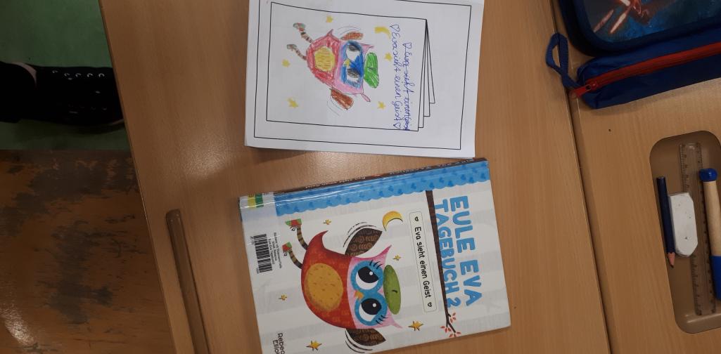 Eule Eva Tagebuch 2 Buchgestaltung