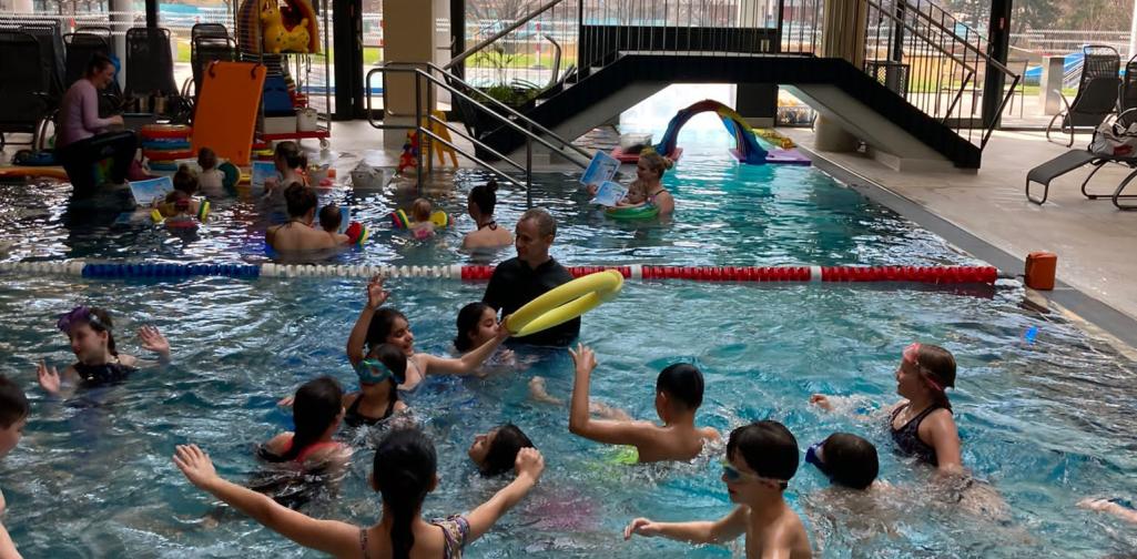 Übungen zur Wassergewöhnung