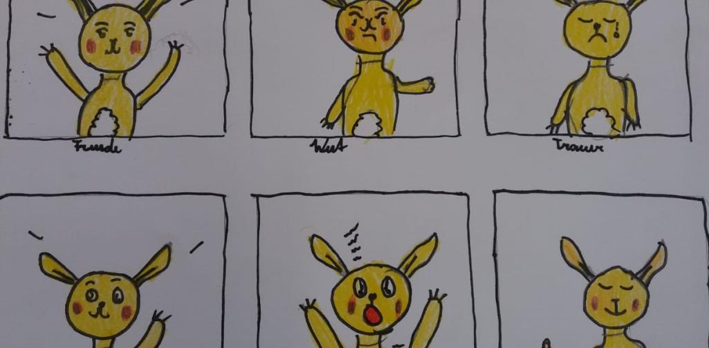 lernatelier_Comic zeichnen - Cloned Comiczeichnung Gefühle