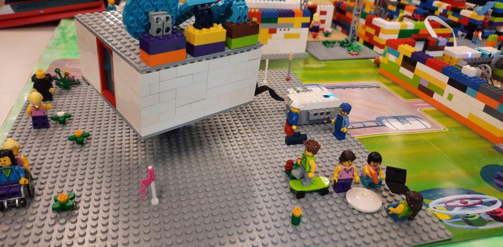 FLL 2.2 Lego Modell drehabares Haus