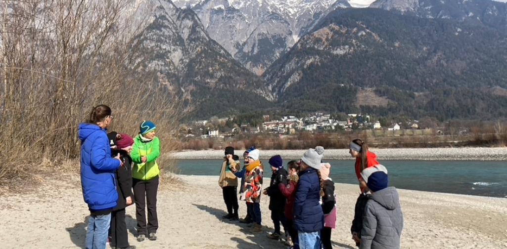 Kinder bei den Innauen