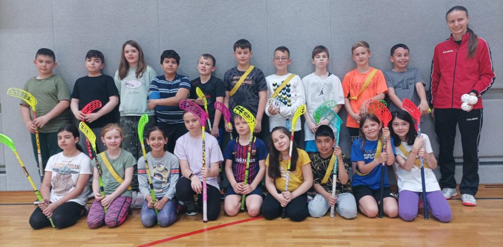 Gruppenfoto Floorball