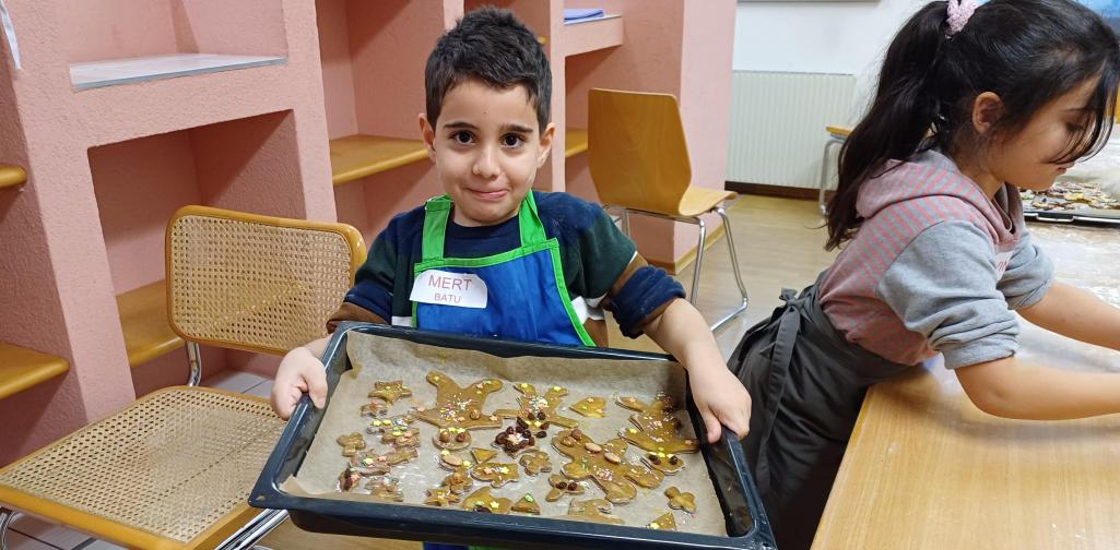 Das Backblech ist voll belegt