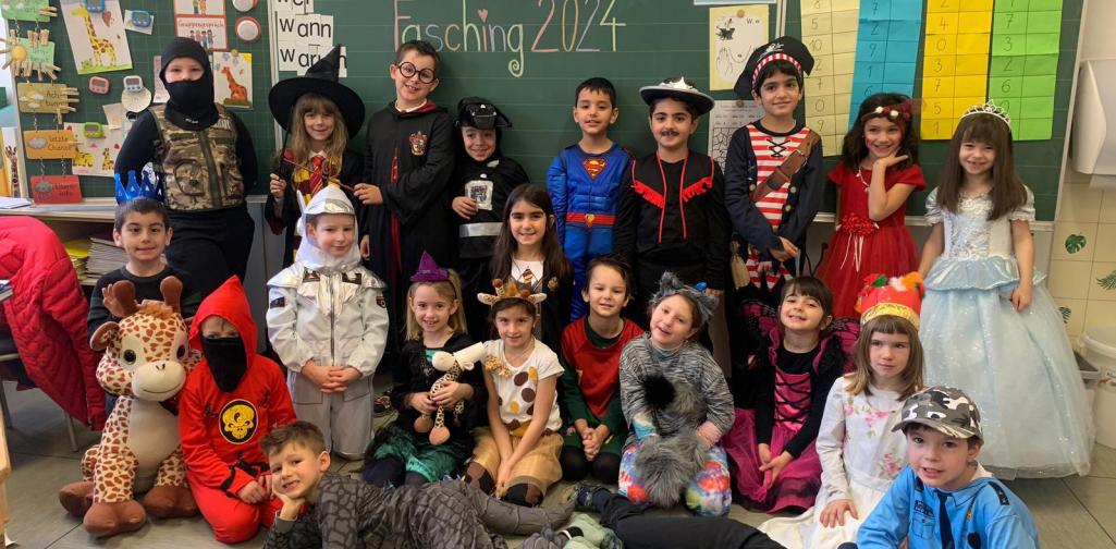 Gruppenfoto Giraffenklasse