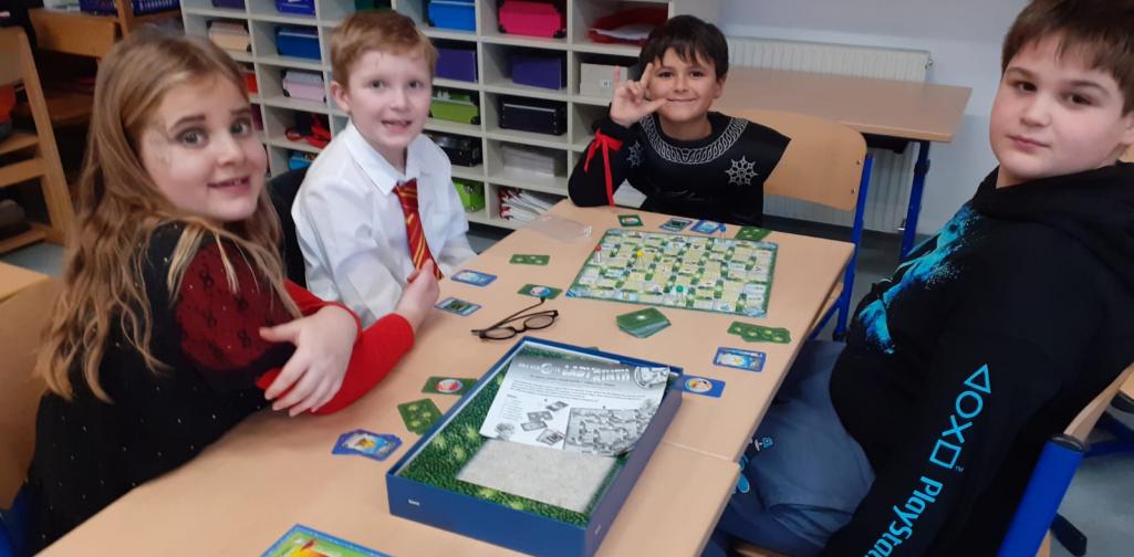 Brettspiele dürfen nicht fehlen