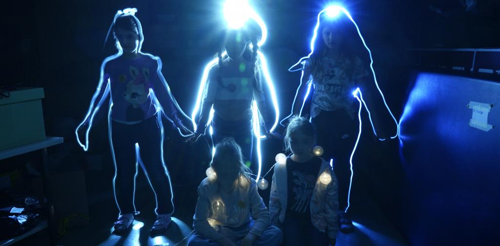 Leuchtende Fotografen