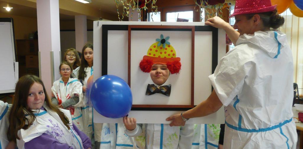 Der Clown Fotorahmen war sehr beliebt