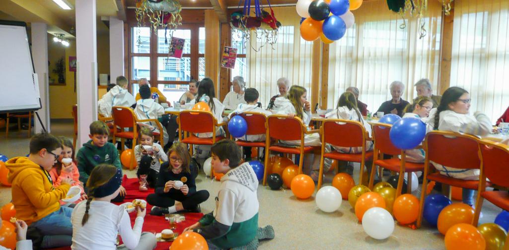 Faschingskrapfen Jause