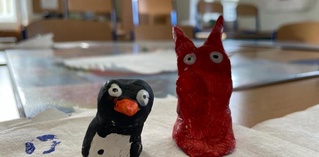 selbstgebastelte Spielfiguren