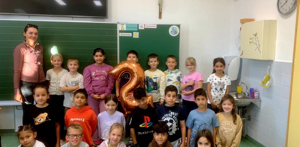 Kinder der 2d Klasse