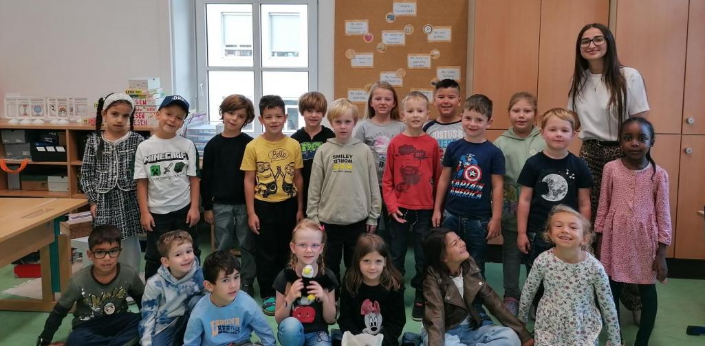 Klassenfoto der 1d Klasse