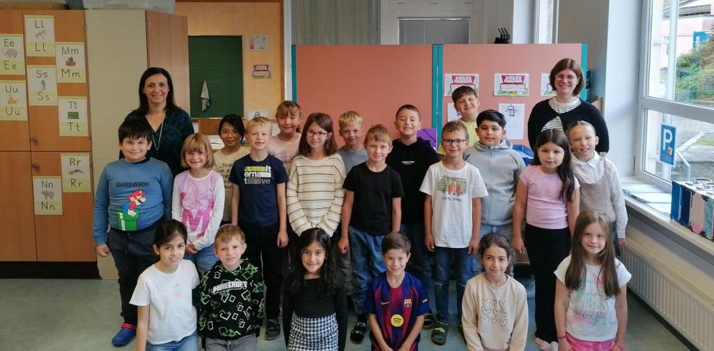 Klassenfoto der 2b Klasse