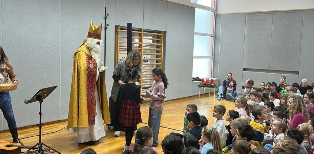 Der Besuch vom Nikolaus Bild vom Nikolaus