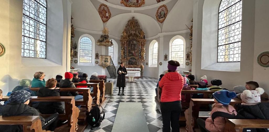 Singen in der Kapelle