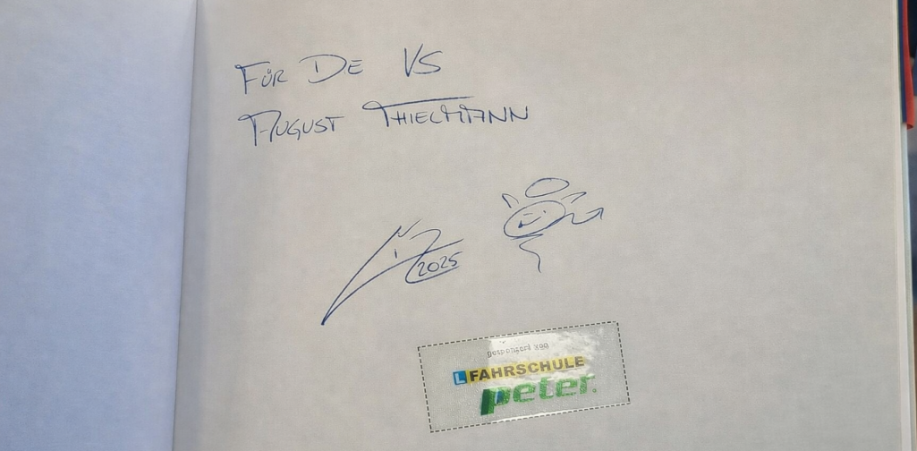 Persönliche Worte der Fahrschule Peter