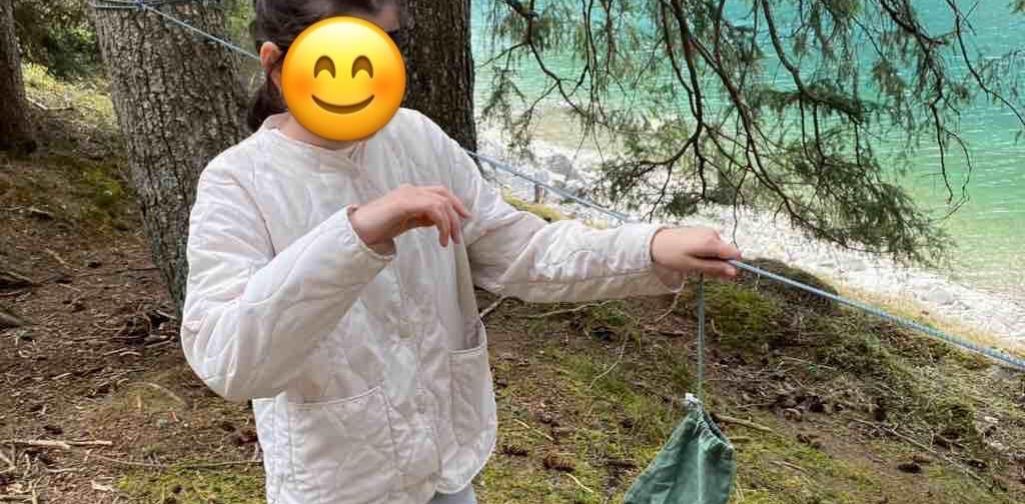 Kind erfahren die Natur
